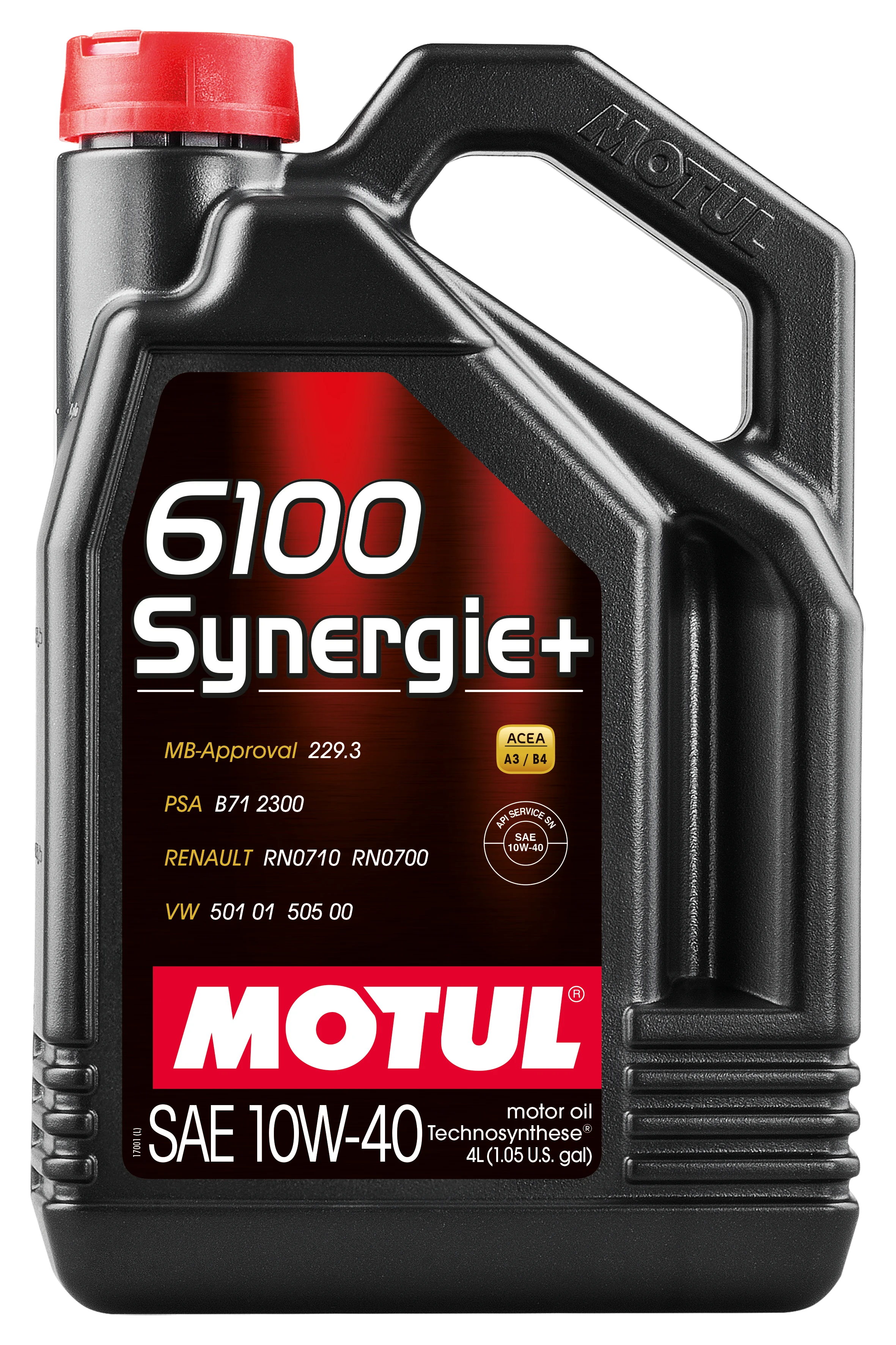 MOTUL 6100 SYNERGIE+ 10W-40
