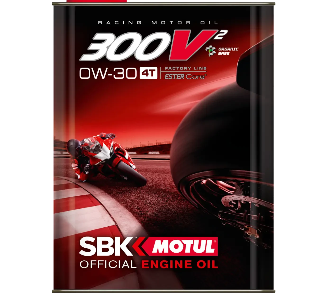 MOTUL 300V² FACTORY LINE SBK 0W-30 4T