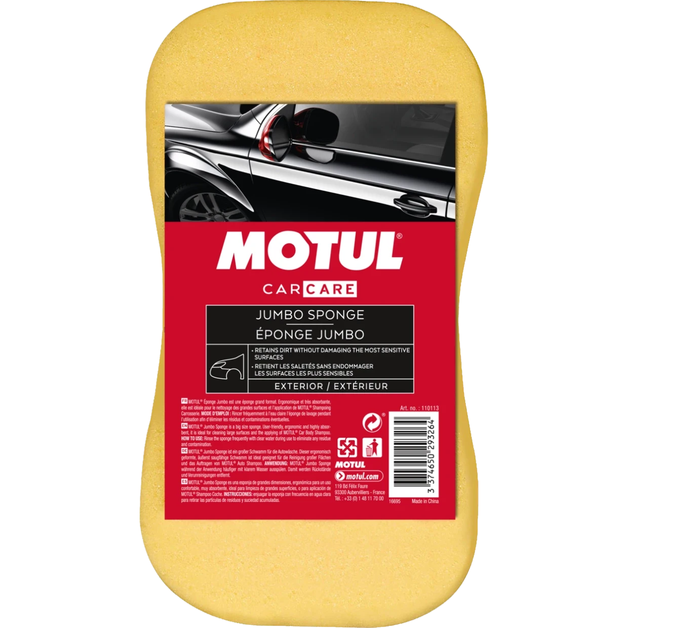MOTUL CAR CARE JUMBO SPONGE